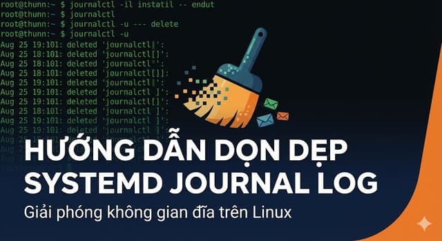 Hướng dẫn dọn dẹp Systemd Journal log
