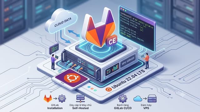 Hướng dẫn cài đặt GitLab CE trên Ubuntu 22.04 LTS VPS
