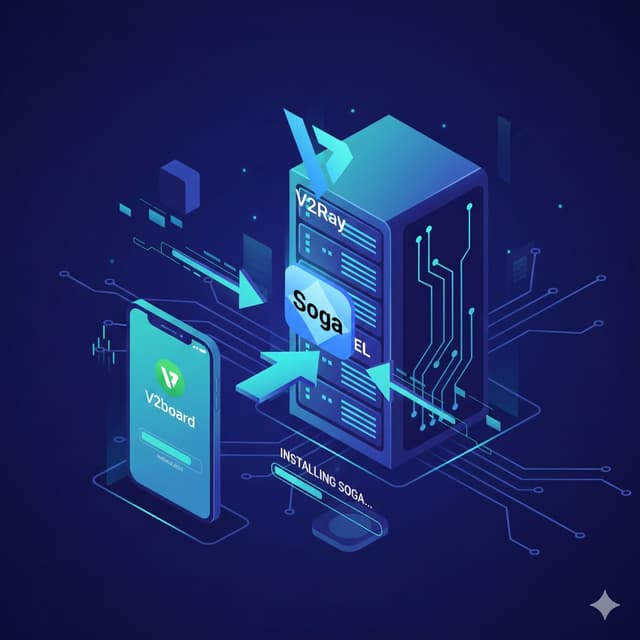 Hướng dẫn cài soga lên V2Board - V2Ray