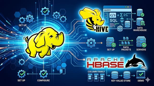 Hadoop Ecosystem: Cài đặt, Cấu hình & Demo Apache Hive & HBase