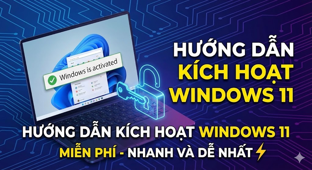 Hướng Dẫn Kích Hoạt Windows 11 Miễn Phí Nhanh Và Dễ Nhất