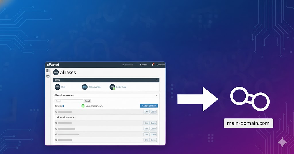 Hướng dẫn Aliases Domain trên Cpanel