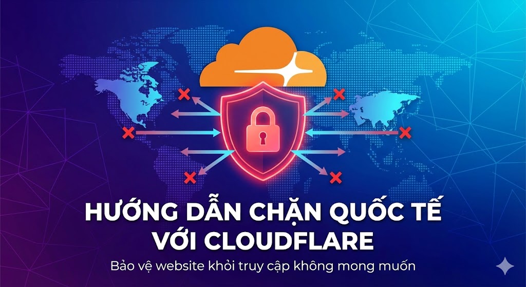 Hướng dẫn chặn quốc tế với CloudFlare