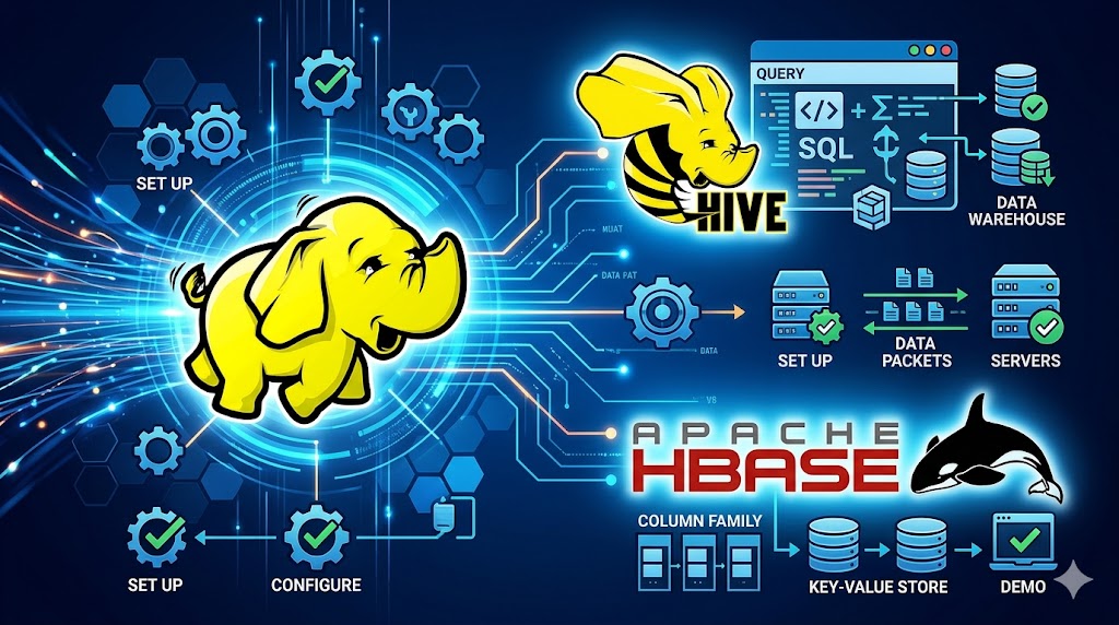 Hadoop Ecosystem: Cài đặt, Cấu hình & Demo Apache Hive & HBase