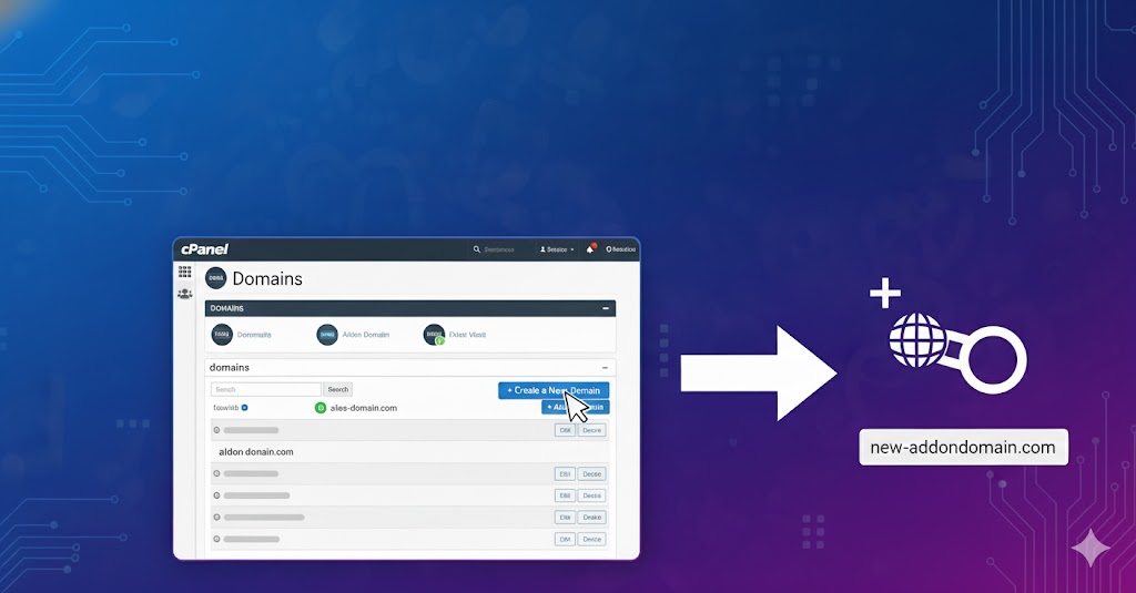 Hướng dẫn addon domain trên Cpanel